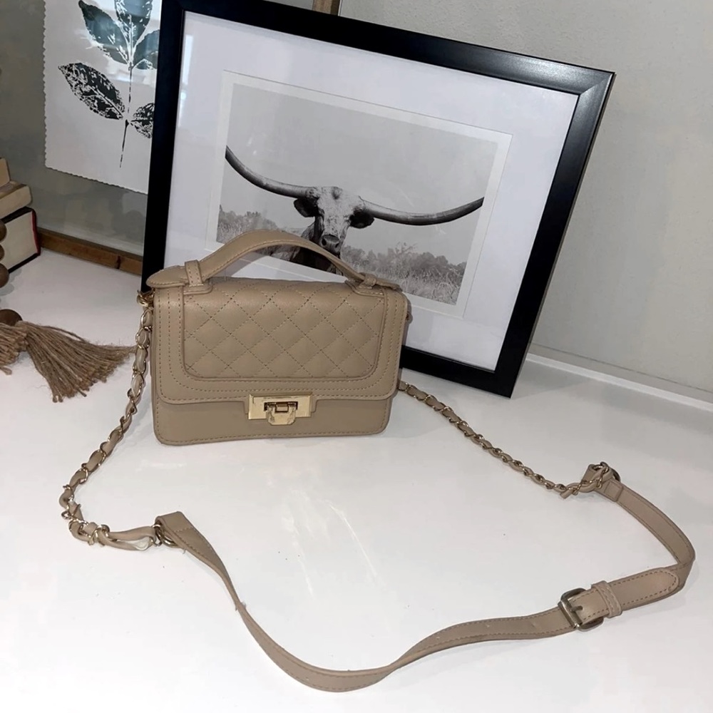 Tan Crossbody purse